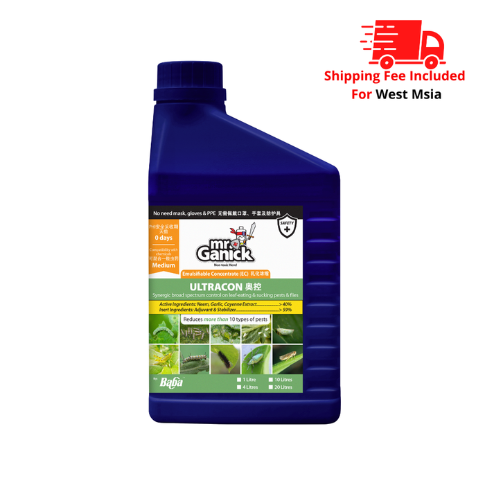 [PRE-ORDER] Farmer Pack - Mr Ganick Ultracon (1L/ 4L/ 10L/ 20L)