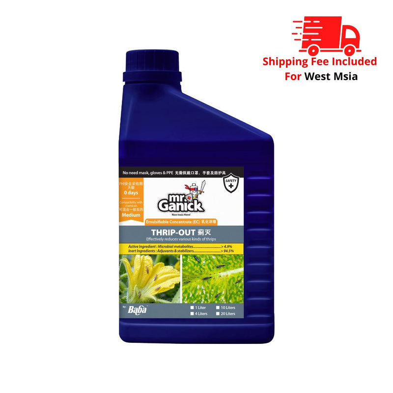 [PRE-ORDER] Farmer Pack- Mr Ganick Thrip-Out (1L/ 4L)