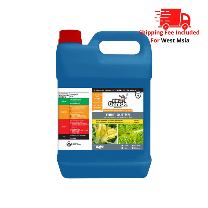 [PRE-ORDER] Farmer Pack- Mr Ganick Thrip-Out (1L/ 4L)