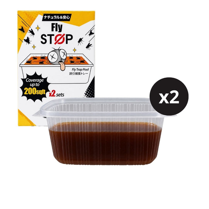 Mr Ganick Flies Stop (2 sets/pack)