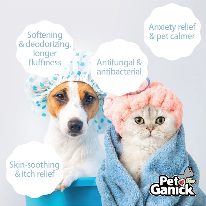 Pet Ganick Fluffy Pet Shampoo (500ml)