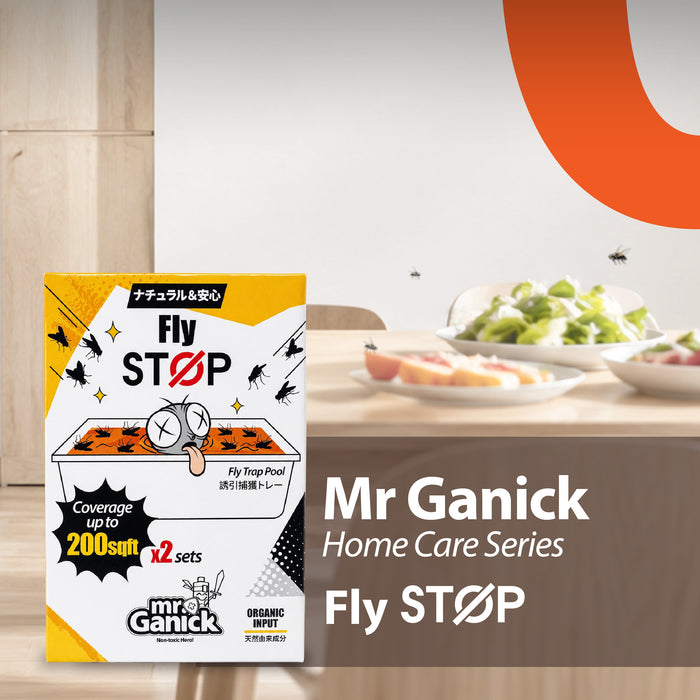 Mr Ganick Flies Stop (2 sets/pack)