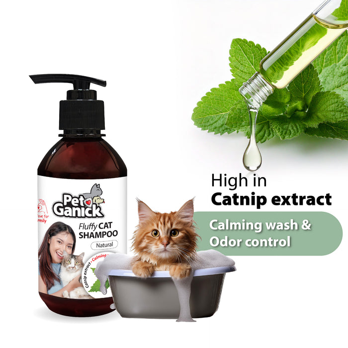 Pet Ganick Meow & Shine Set (Premium Clean Care)