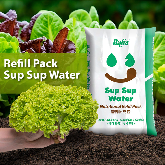 Baba Sup Sup Water Nutritional Refill Pack (7L)
