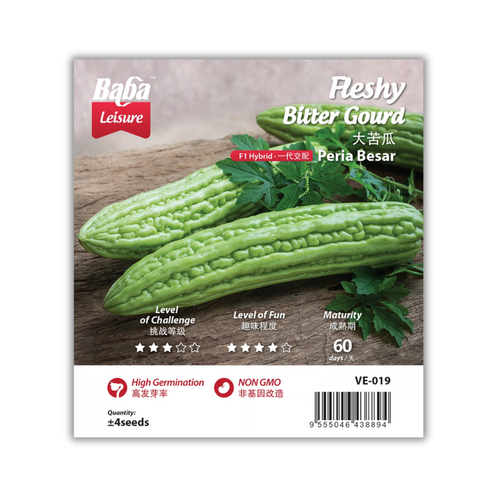 Baba Smart Grow Seed: VE-019 Fleshy Bitter Gourd