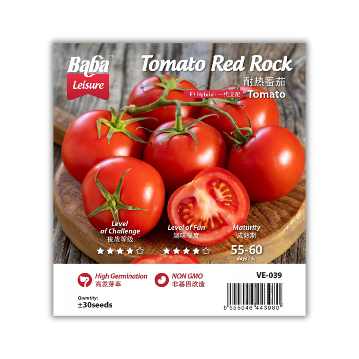 Baba Smart Grow Seed: VE-039 F1 Tomato Red Rock