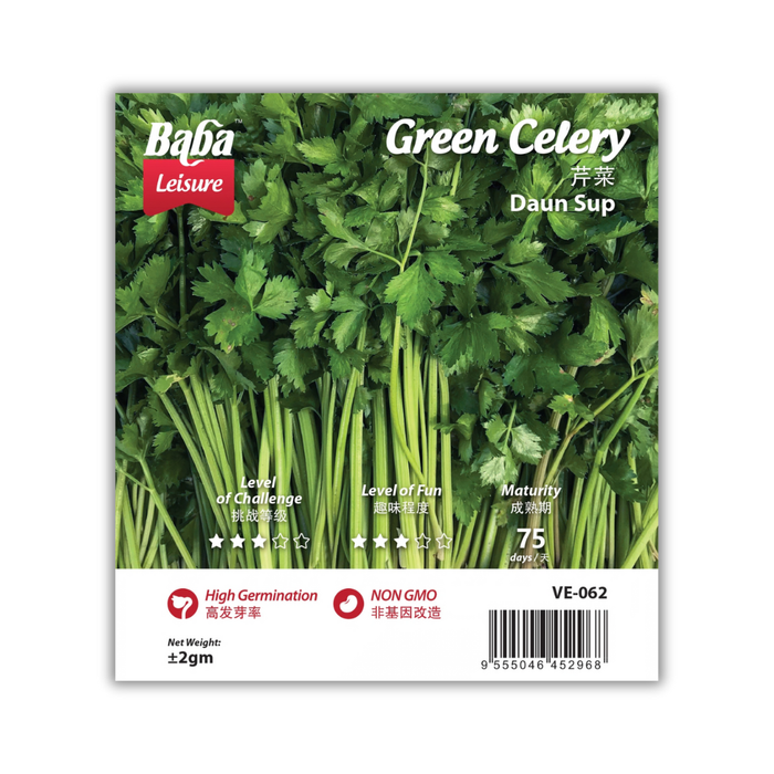 Baba Smart Grow Seed: VE-062 Green Celery