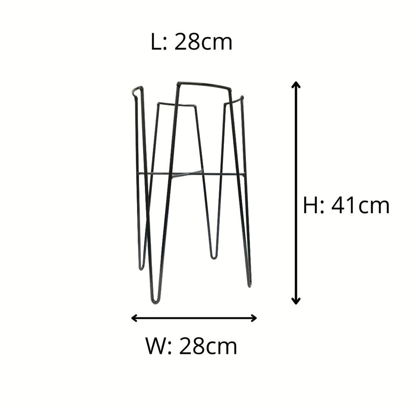 WT - 94 Round Iron Stand (10" Pot)/ WT - 95 Round Iron Stand (12" Pot)
