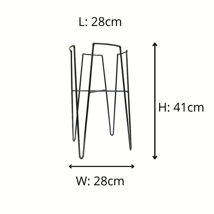 WT - 94 Round Iron Stand (10" Pot)/ WT - 95 Round Iron Stand (12" Pot)