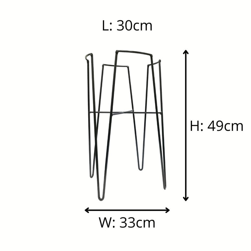 WT - 94 Round Iron Stand (10" Pot)/ WT - 95 Round Iron Stand (12" Pot)