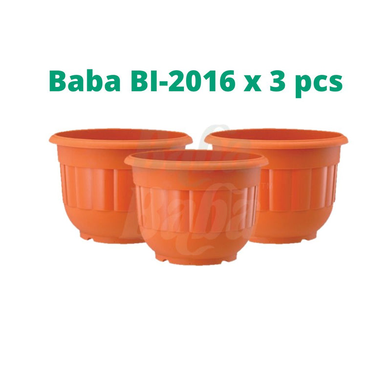 Baba 20 Series Biodegradable Flower Pot【BI-2013/ BI-2015/ BI-2016/ BI-2017】