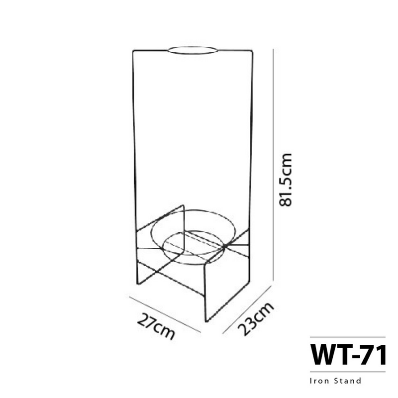 WT - 71 Pot Iron Stand