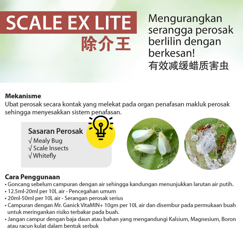 [PRE-ORDER] Farmer Pack- Mr Ganick Scale Ex Lite Concentrated (4L)