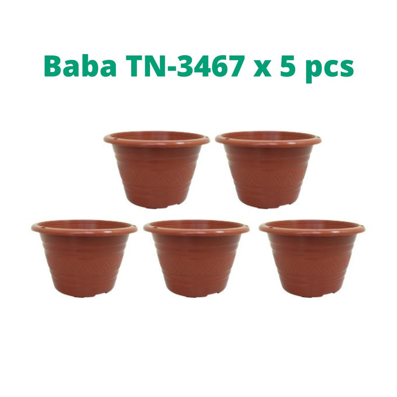 Baba 34 Series Flower Pot【TN-3468-B/ TN-3469-B/ TN-3470-A/ TN-3471-A】