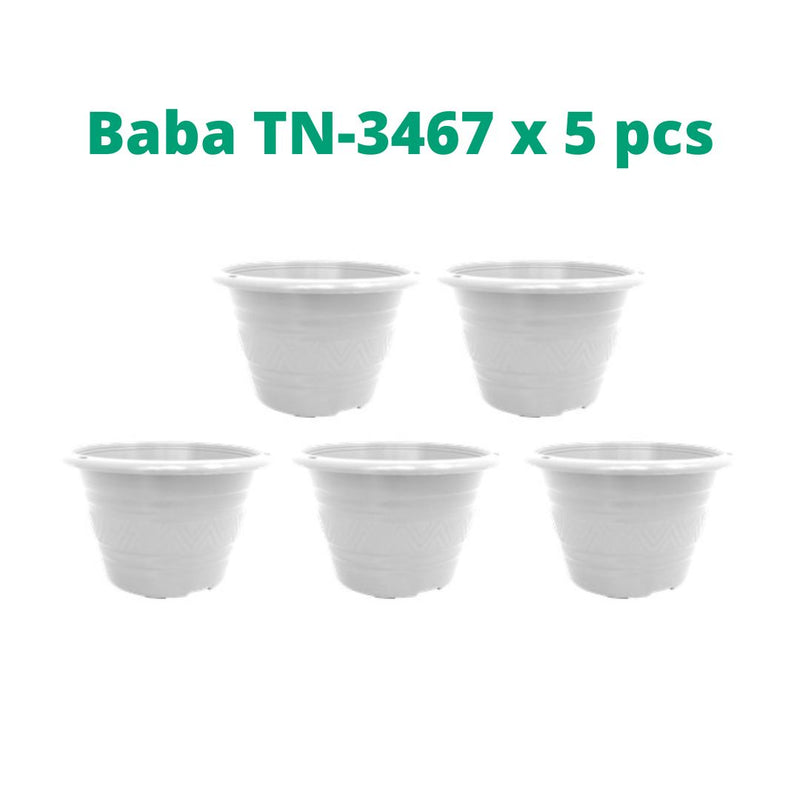 Baba 34 Series Flower Pot【TN-3468-B/ TN-3469-B/ TN-3470-A/ TN-3471-A】