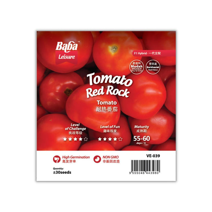 Baba Smart Grow Seed: VE-039 F1 Tomato Red Rock