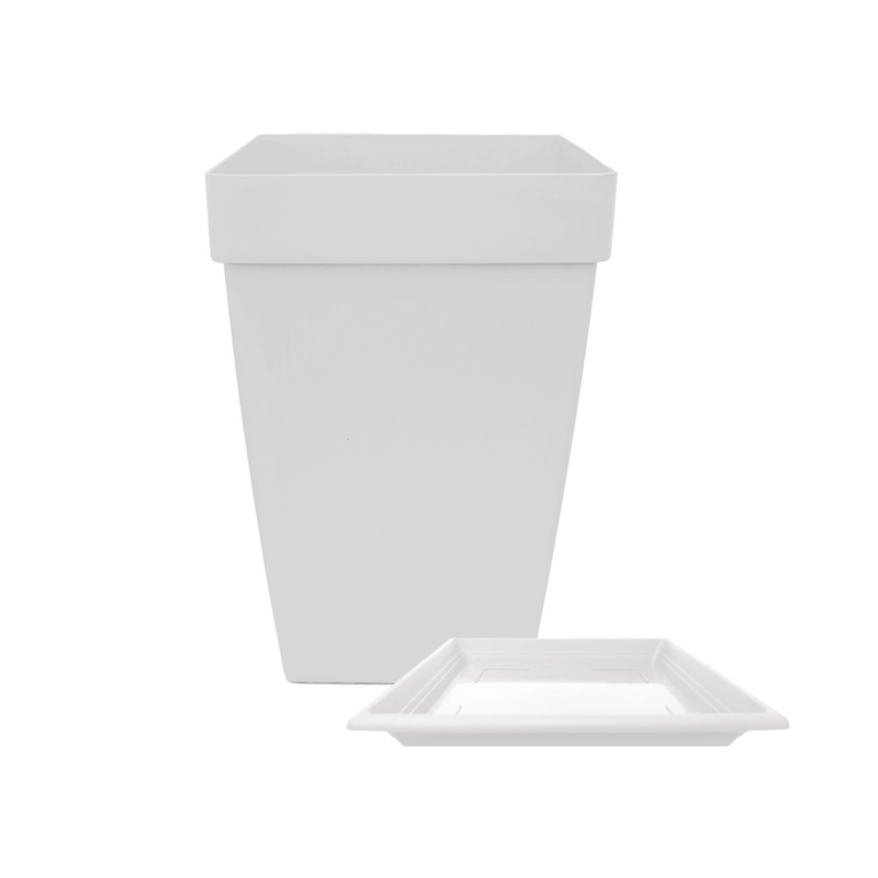 Baba Santorini Biodegradable Square Pot【BI-SPH-145/ BI-SPH-220/ BI-SPH-300/ SPH-400】