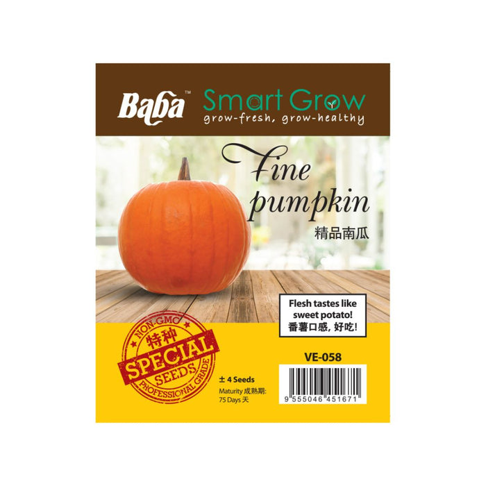 Baba Smart Grow Seed: VE-058 Fine Pumpkin