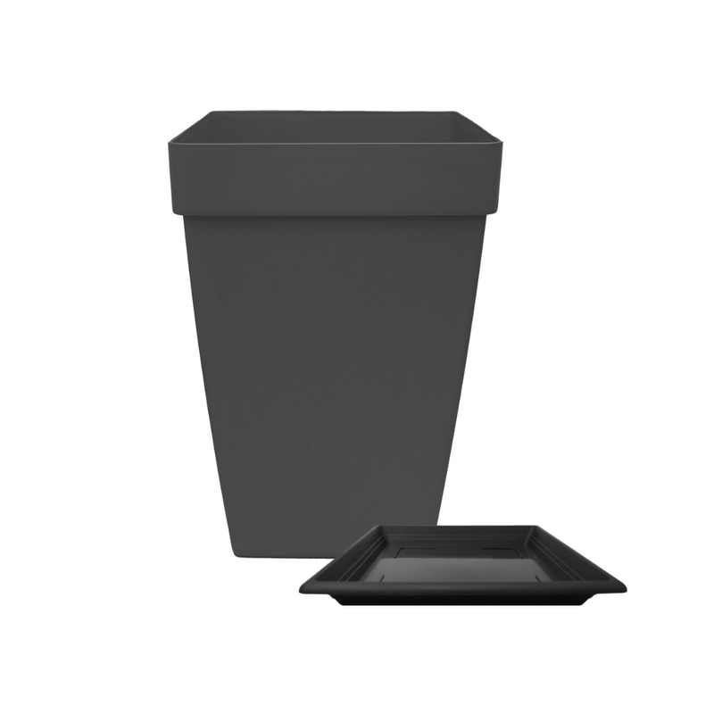 Baba Santorini Biodegradable Square Pot【BI-SPH-145/ BI-SPH-220/ BI-SPH-300/ SPH-400】
