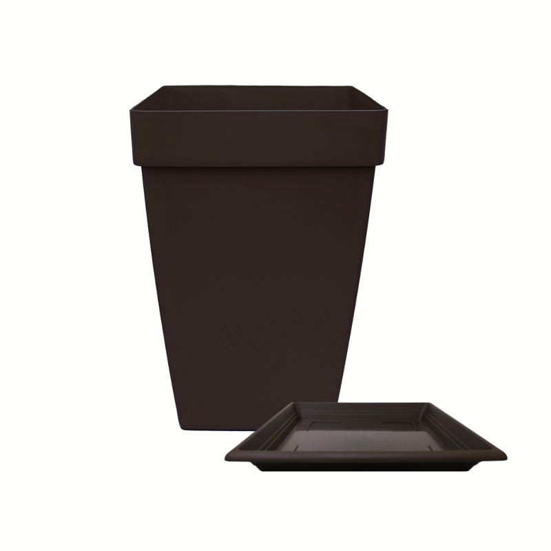 Baba Santorini Biodegradable Square Pot【BI-SPH-145/ BI-SPH-220/ BI-SPH-300/ SPH-400】
