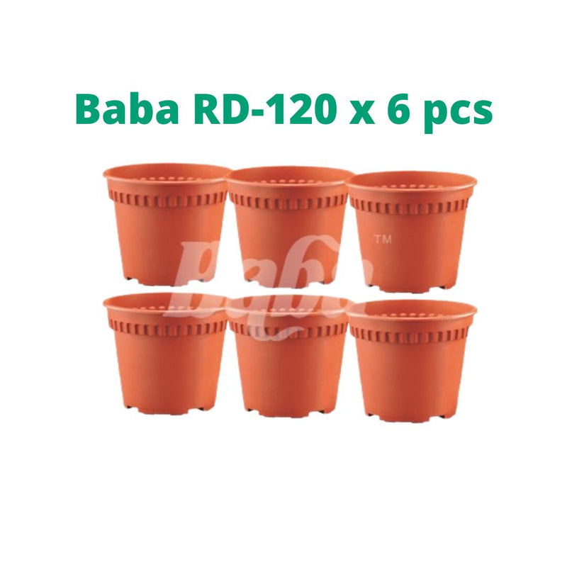 Baba RD Series Biodegradable Flower Pot【BI-RD-120/ BI-RD-150/ BI-RD-170】