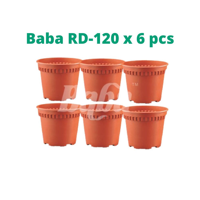 Baba Biodegradable RD Series Flower Pot【RD-120/ RD-150/ RD-170】