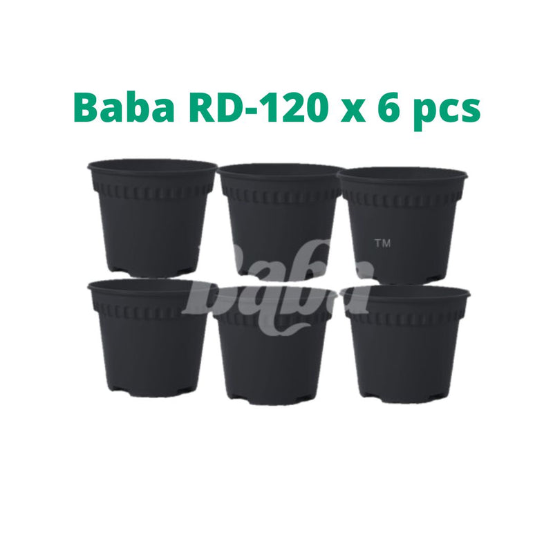 Baba RD Series Biodegradable Flower Pot【BI-RD-120/ BI-RD-150/ BI-RD-170】