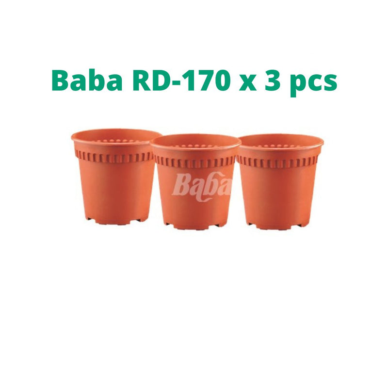 Baba RD Series Biodegradable Flower Pot【BI-RD-120/ BI-RD-150/ BI-RD-170】