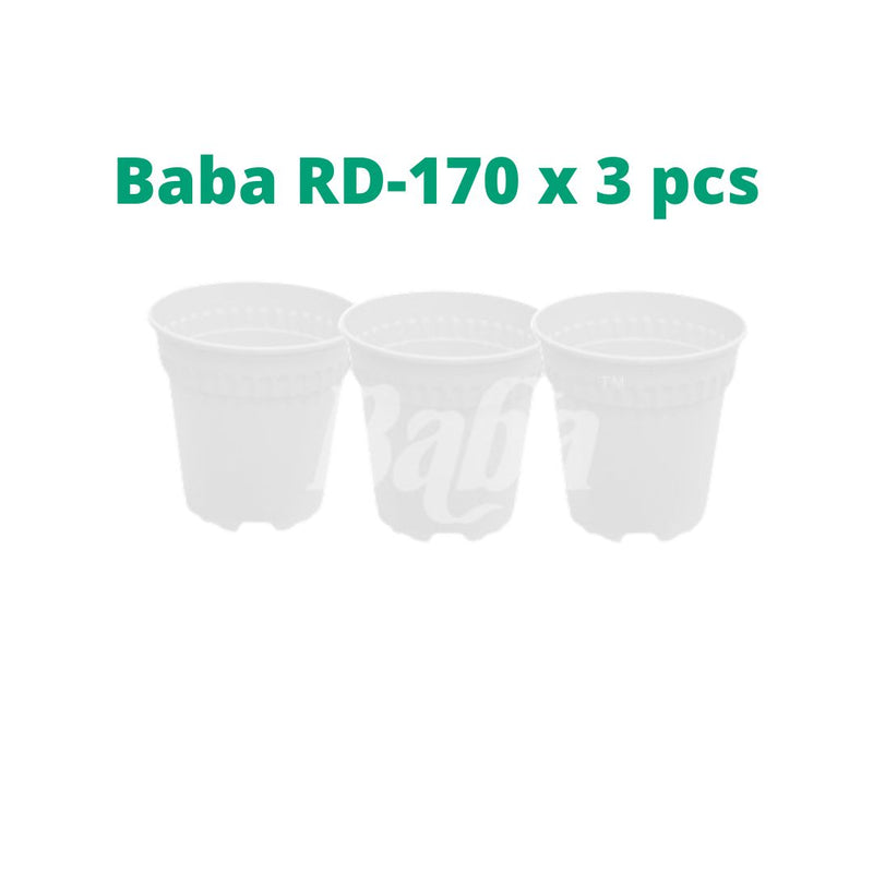 Baba RD Series Biodegradable Flower Pot【BI-RD-120/ BI-RD-150/ BI-RD-170】
