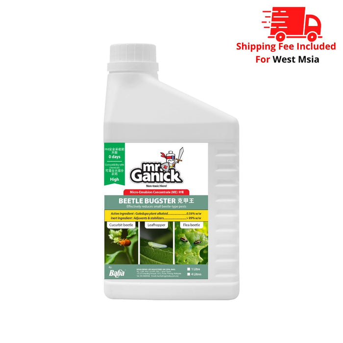 [PRE-ORDER] Farmer Pack - Mr Ganick Beetle Bugster Concentrate (1L/ 4L/ 10L)