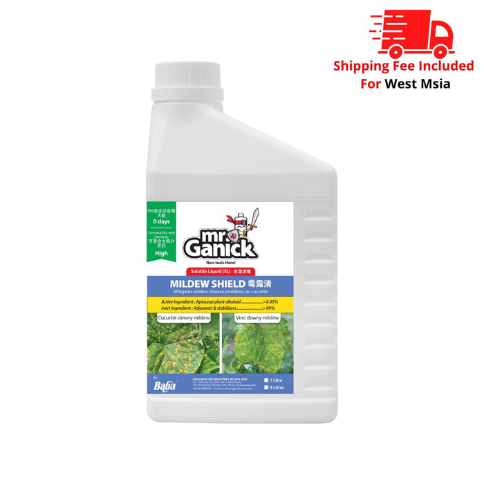 [PRE-ORDER] Farmer Pack- Mr Ganick Mildew Shield Concentrate (1L/ 4L/ 10L)