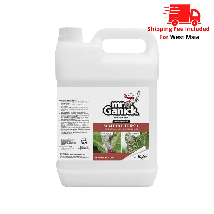 [PRE-ORDER] Farmer Pack- Mr Ganick Scale Ex Lite Concentrated (4L/ 10L/ 20L)