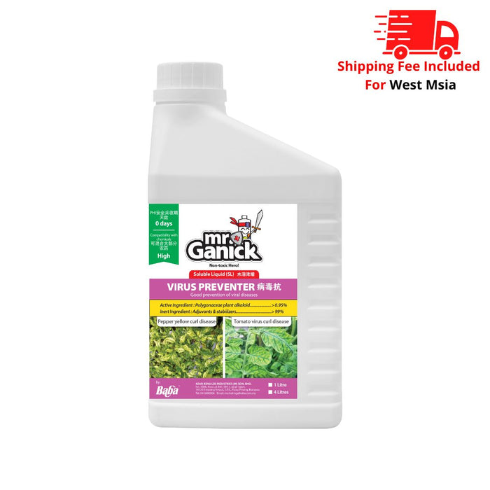 [PRE-ORDER] Farmer Pack- Mr Ganick Virus Preventer Concentrate (1L/ 4L/ 10L)