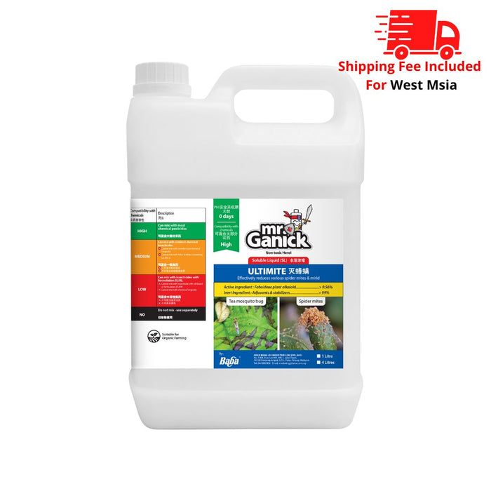 [PRE-ORDER] Farmer Pack- Mr Ganick Ultimite Concentrate (1L/ 4L/ 10L)