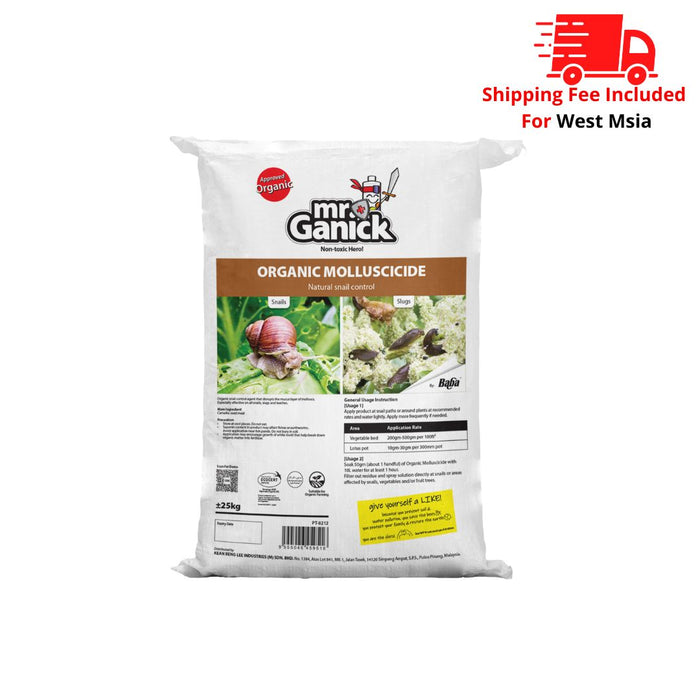 [PRE-ORDER] Farmer Pack - Mr Ganick Organic Molluscicide (25KG)