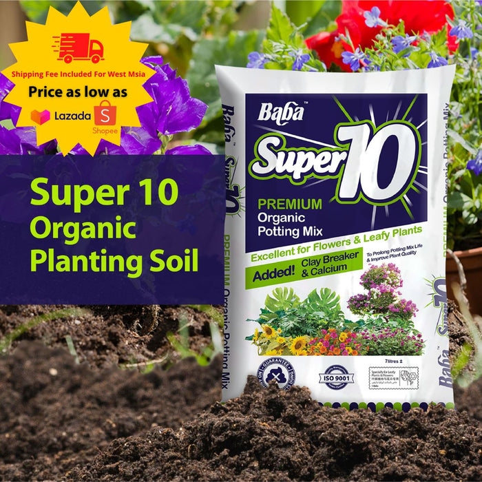 Baba Super 10 Organic Planting Soil