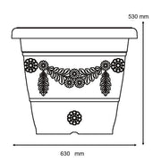 BABA GR-630 Flower Pot-Flower Pot-Baba E Shop