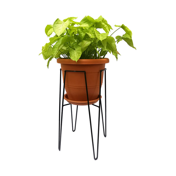 WT - 94 Round Iron Stand (10" Pot)-Gadget-Baba E Shop