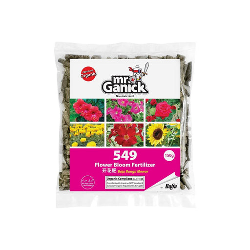 Mr Ganick 549 Organic Flower Bloom Fertilizer (150G)-Organic Fertilizer & Pesticide-Baba E Shop
