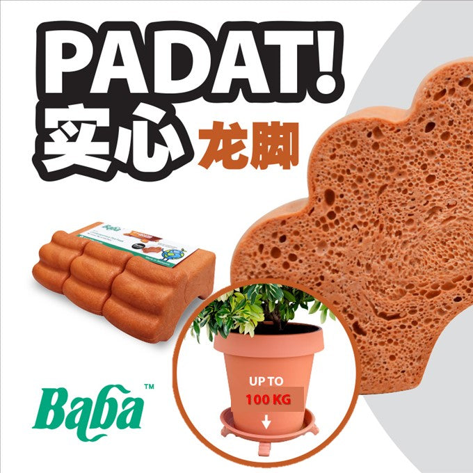 Baba 937 Pot Feet (3pcs/set)