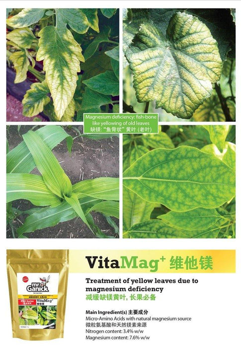 Farmer Pack - Mr Ganick Pro Series VitaMag+ (1KG) - Organic Fertilizer & Pesticide - Baba E Shop