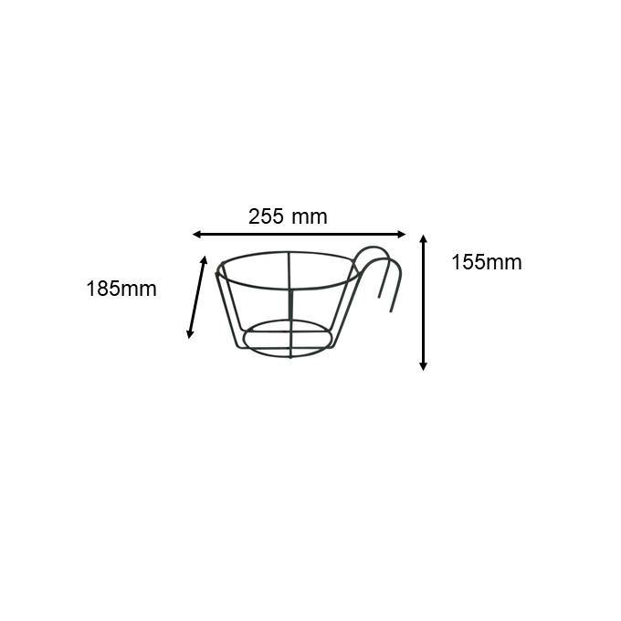 WH - 66-3''/ WH - 67-3'' Round Hanging Iron Stand  (9" pot)