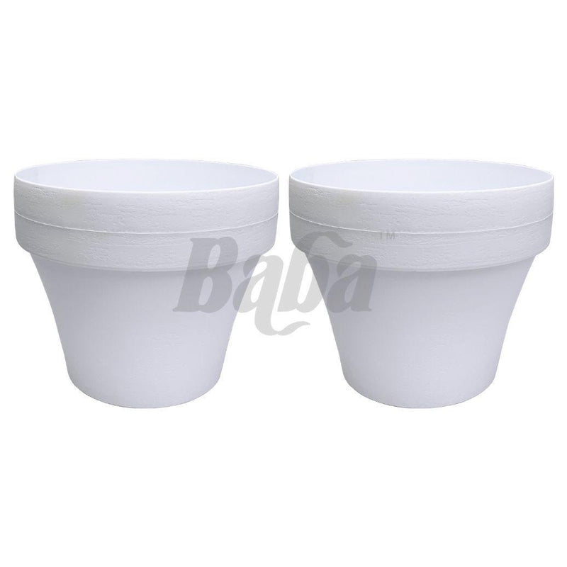 2pcs of Baba FL-160 Biodegradable Flower Pot-Flower Pot-Baba E Shop